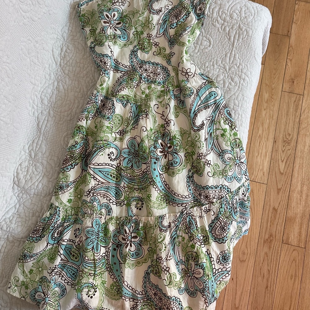 Vintage Floral Paisley cottagecore Dress